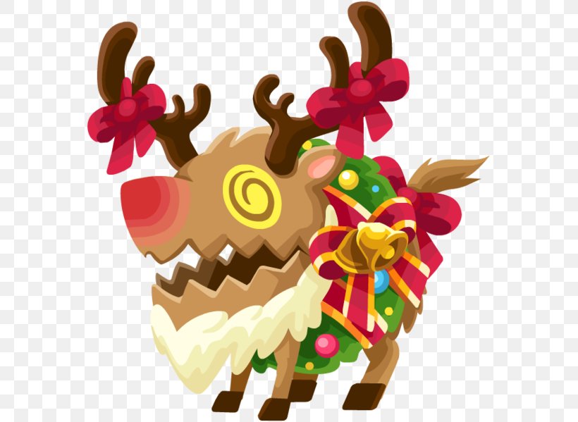 Reindeer Dog Kingdom Hearts Final Mix Robot Cerberus, PNG, 576x599px, Reindeer, Cerberus, Christmas Decoration, Christmas Ornament, Deer Download Free