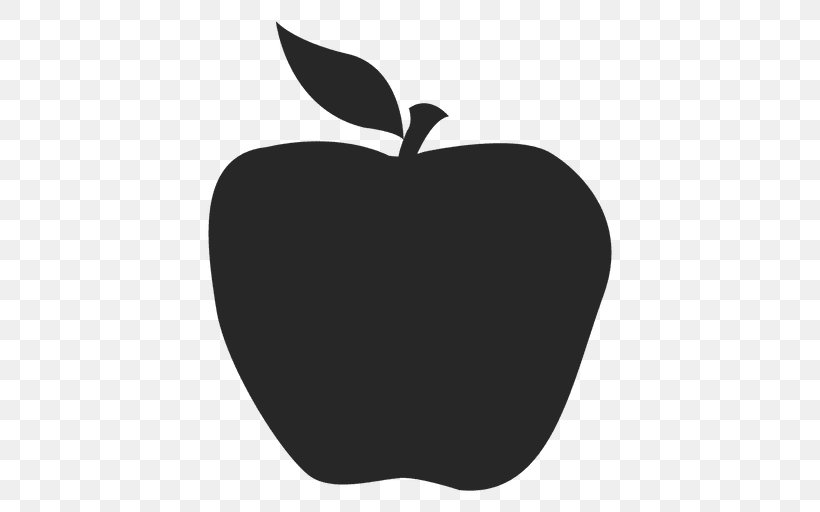 Apple, PNG, 512x512px, Apple, Apple Menu, Black And White, Food, Fruit Download Free