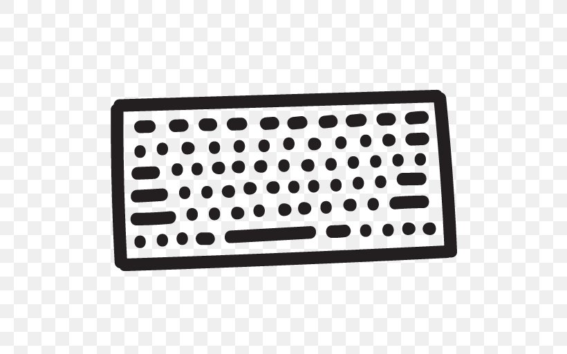 Computer Keyboard, PNG, 512x512px, Computer Keyboard, Adobe Creative Cloud, Auto Part, Automotive Exterior, Black And White Download Free