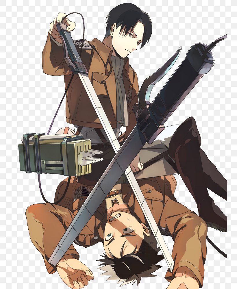 Eren Yeager Mikasa Ackerman Armin Arlert Attack On Titan Levi, PNG, 750x1000px, Watercolor, Cartoon, Flower, Frame, Heart Download Free