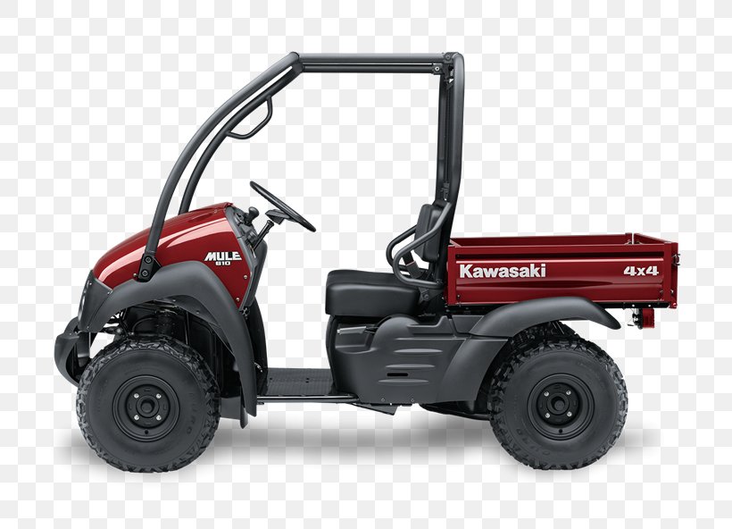 Kawasaki MULE Utility Vehicle Kawasaki Heavy Industries Motorcycle & Engine Four-wheel Drive Honda, PNG, 790x592px, Kawasaki Mule, Agricultural Machinery, Allterrain Vehicle, Automotive Exterior, Automotive Tire Download Free