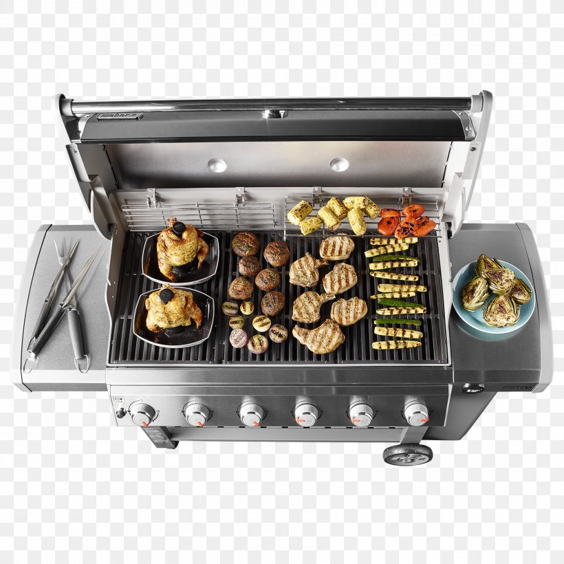 Barbecue Weber-Stephen Products Natural Gas Propane Gasgrill, PNG, 1800x1800px, Barbecue, Contact Grill, Gasgrill, Kitchen Appliance, Natural Gas Download Free