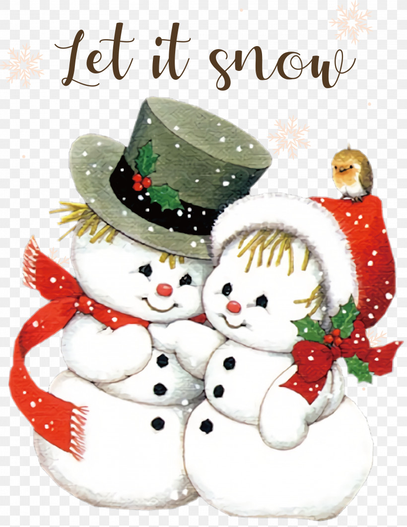 Snowman, PNG, 4577x5938px, Let It Snow, Snowman, Winter Download Free