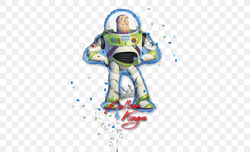 Buzz Lightyear Sheriff Woody Jessie Toy Story Balloon, PNG, 500x500px, Buzz Lightyear, Art, Balloon, Birthday, Fictional Character Download Free