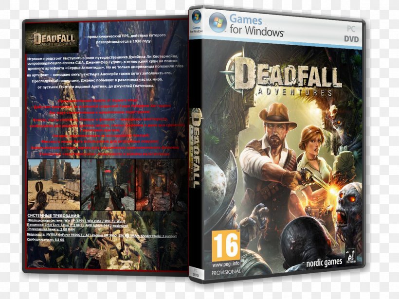 Deadfall Adventures Xbox 360 THQ Nordic PC Game, PNG, 1023x768px, Deadfall Adventures, Adventure, Adventure Film, Collecting, Compact Disc Download Free