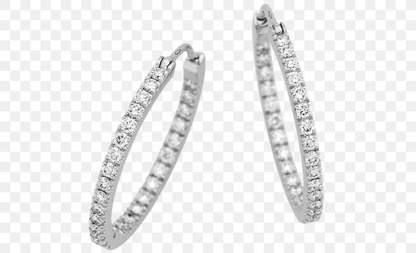 Earring Body Jewellery Silver Diamond, PNG, 500x500px, Earring, Body Jewellery, Body Jewelry, Diamond, Earrings Download Free