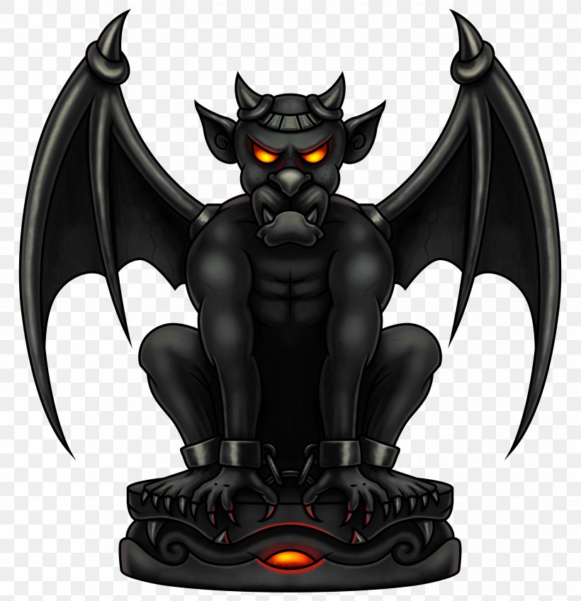 Goliath Gargoyle Clip Art, PNG, 3867x4000px, Gargoyle, Art, Demon, Fictional Character, Figurine Download Free