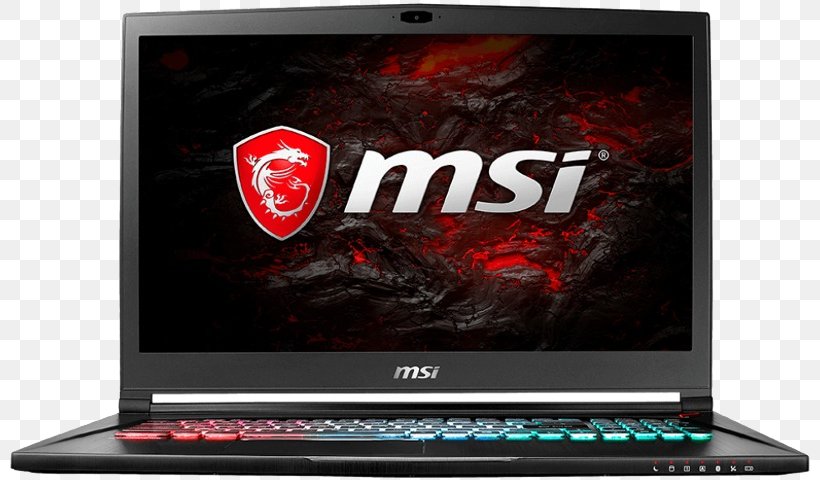 Laptop MSI GS73VR Stealth Pro Micro-Star International Intel Core I7, PNG, 800x480px, Laptop, Computer, Display Device, Electronic Device, Gddr5 Sdram Download Free