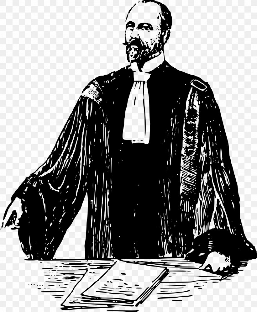 Lawyer Barrister Clip Art, PNG, 1976x2400px, Lawyer, Advocate, Barrister, Black And White, Corporate Lawyer Download Free