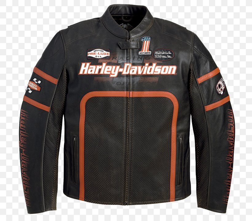 Leather Jacket Harley-Davidson Motorcycle, PNG, 740x720px, Leather Jacket, Blouson, Brand, Clothing, Dirt Track Racing Download Free