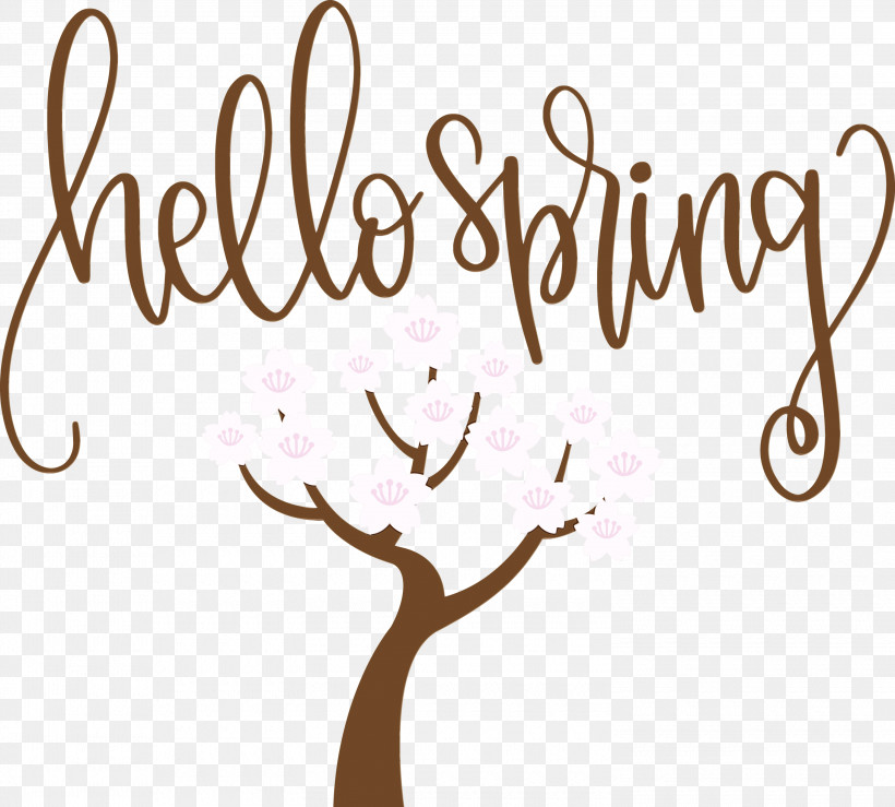 Logo Text Calligraphy Data, PNG, 3000x2705px, Hello Spring, Calligraphy, Data, Logo, Monogram Download Free