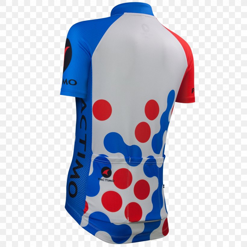 T-shirt Polka Dot Sleeve Product, PNG, 1200x1200px, Tshirt, Active Shirt, Cobalt Blue, Electric Blue, Jersey Download Free