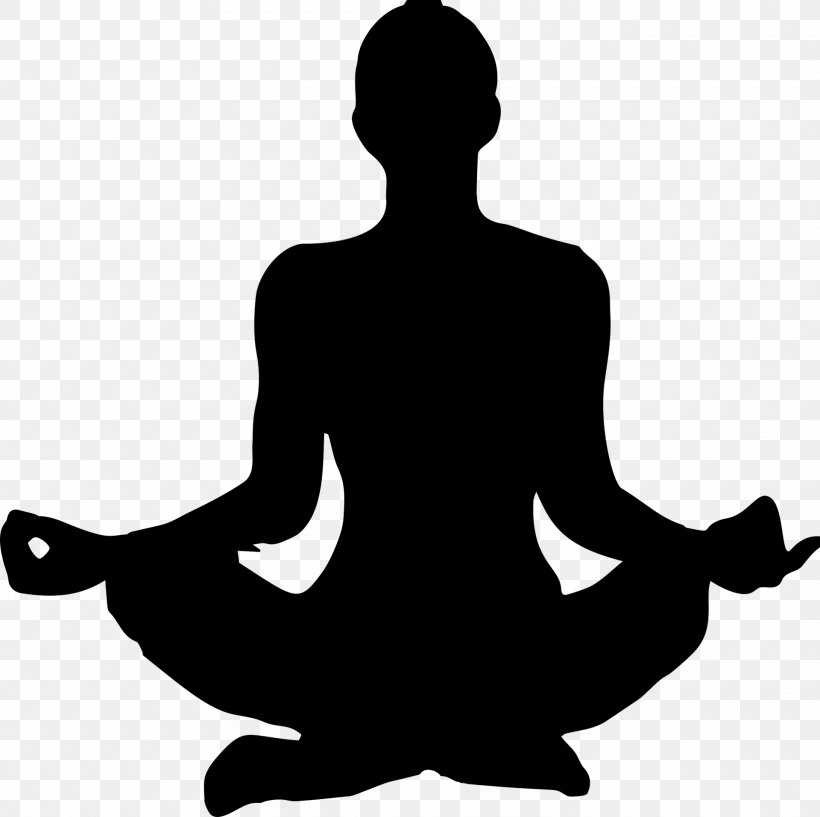 Clip Art Silhouette Yoga Asana, PNG, 1920x1915px, Silhouette, Asana, Blackandwhite, Exercise, Meditation Download Free