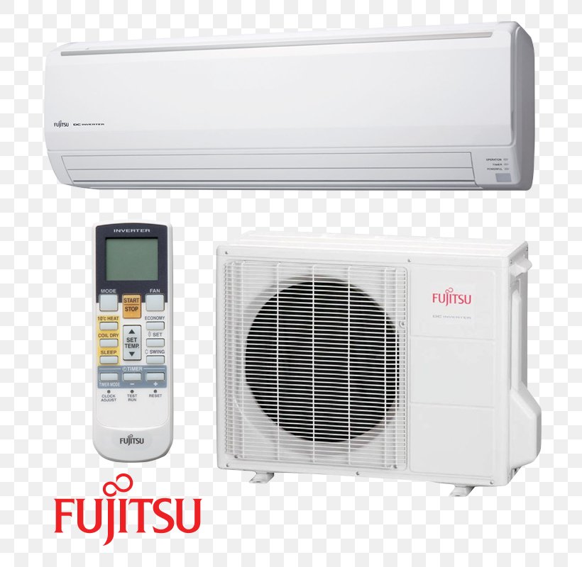 FUJITSU GENERAL LIMITED Air Conditioning Power Inverters Sistema Split, PNG, 800x800px, Fujitsu, Air Conditioner, Air Conditioning, Daikin, Electronics Download Free