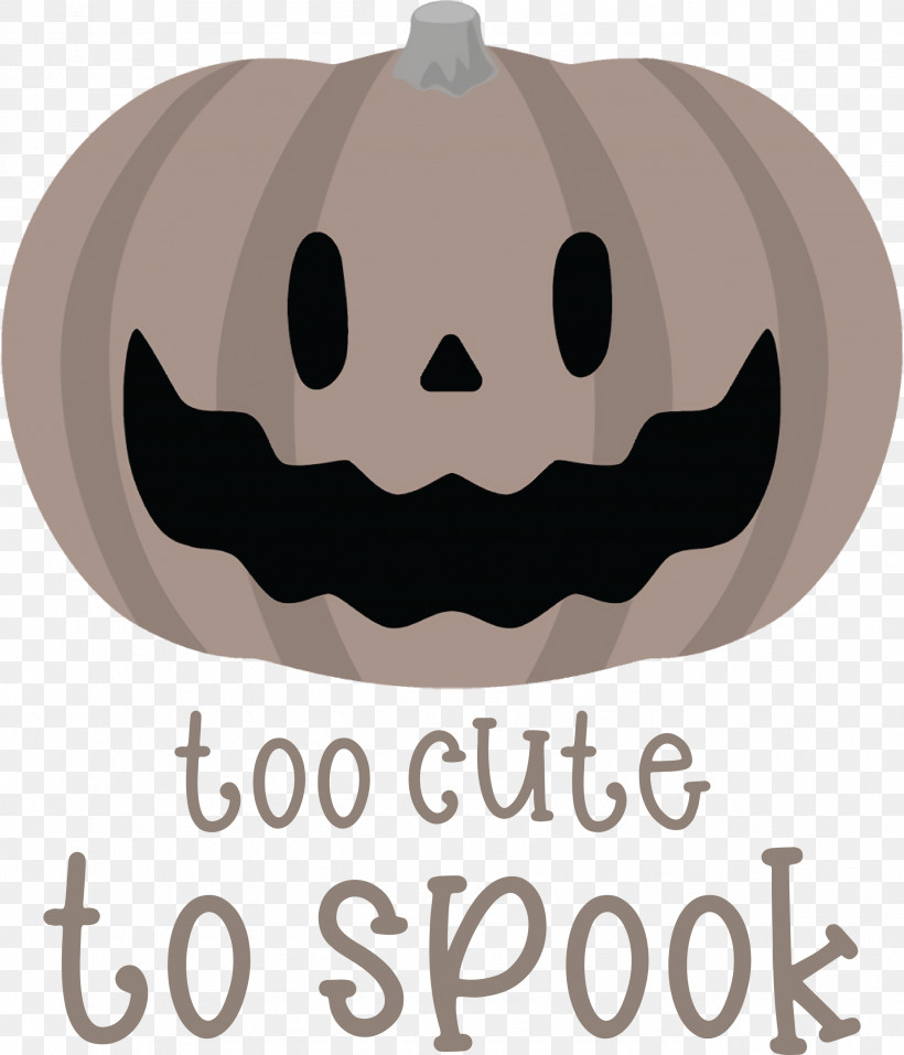 Halloween Too Cute To Spook Spook, PNG, 2570x3000px, Halloween, Cartoon, Meter, Pumpkin, Spook Download Free