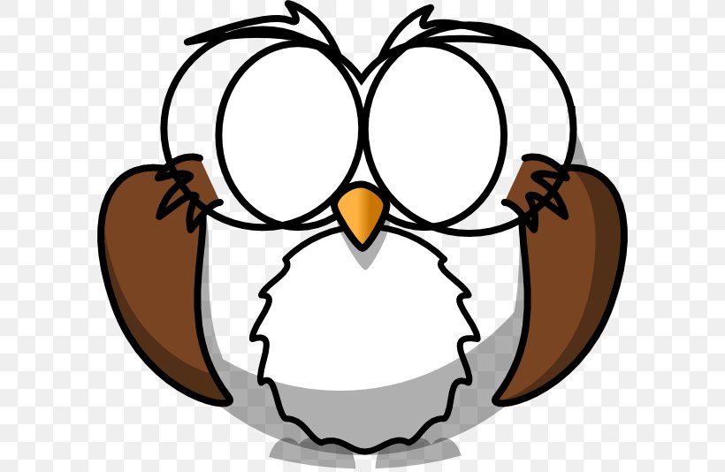 Owl Coloring Book Clip Art, PNG, 600x534px, Owl, Animal, Artwork, Beak, Bird Download Free