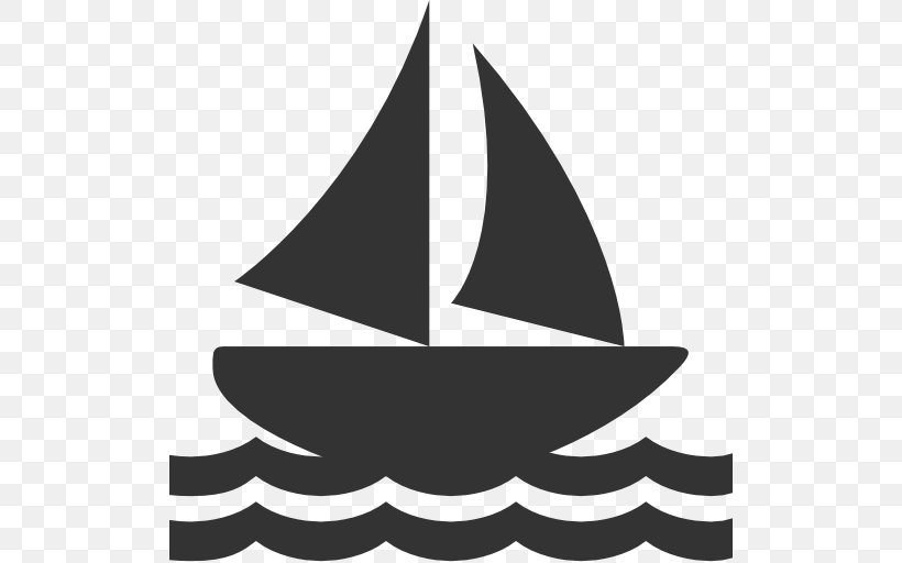 Sailboat Dragon Boat, PNG, 512x512px, Sailboat, Black, Black And White, Boat, Brown Download Free