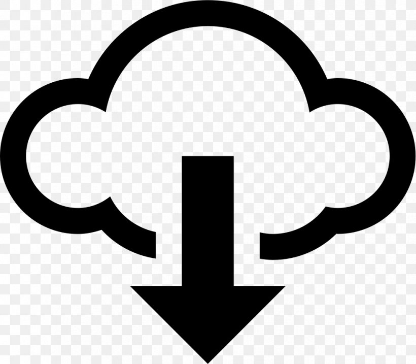 Cloud Computing Download, PNG, 981x858px, Cloud Computing, Area, Black And White, Cloud Storage, Computer Software Download Free