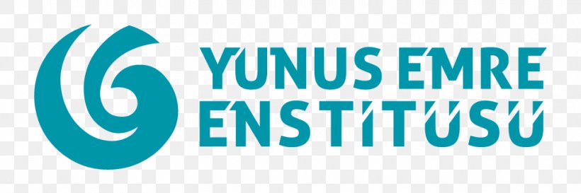 Yunus Emre Institute Logo Turkish Language Font Emblem, PNG, 970x324px, Logo, Aqua, Area, Blue, Brand Download Free