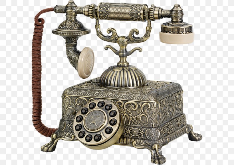 Antique Telephone Email, PNG, 600x579px, Antique, Ascii, Brass, Character Encoding, Email Download Free