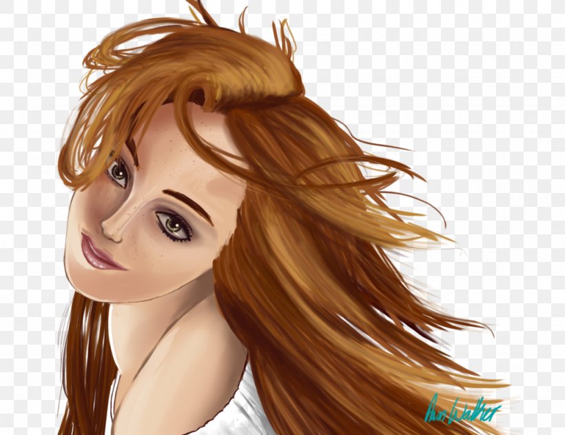 Brown Hair Hair Coloring Blond, PNG, 1024x788px, Watercolor, Cartoon, Flower, Frame, Heart Download Free