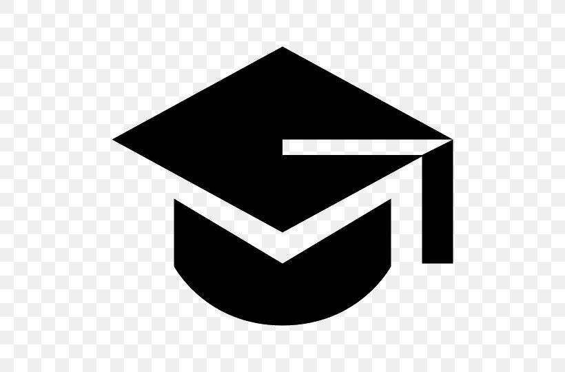 Square Academic Cap Graduation Ceremony School Clip Art, PNG, 540x540px, Square Academic Cap, Academic Degree, Area, Black, Black And White Download Free