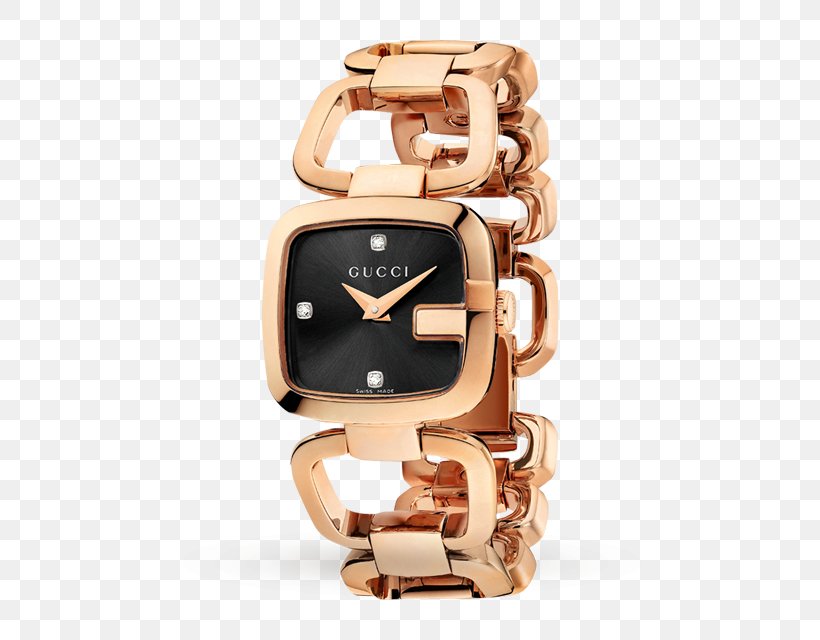 Gucci Watch Fashion Gold Bracelet, PNG, 640x640px, Gucci, Bracelet, Brand, Brown, Fashion Download Free