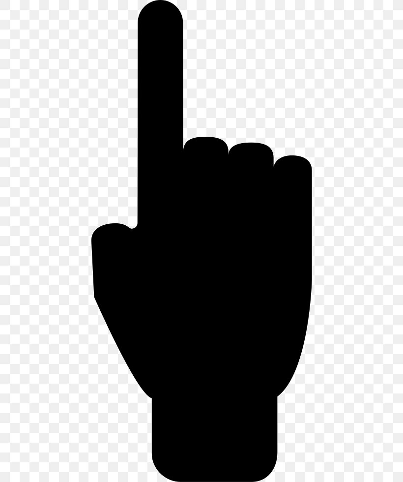 Index Finger Hand Silhouette Pointing, PNG, 450x980px, Finger, Black, Black And White, Cdr, Gesture Download Free
