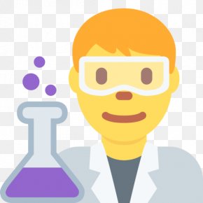 Emoji Friends - Emojipedia Science Scientist Technology PNG