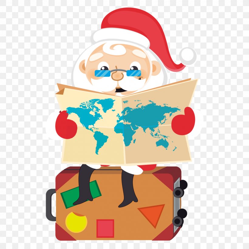 Santa Claus Christmas Clip Art, PNG, 1240x1240px, Santa Claus, Art, Cartoon, Christmas, Christmas And Holiday Season Download Free