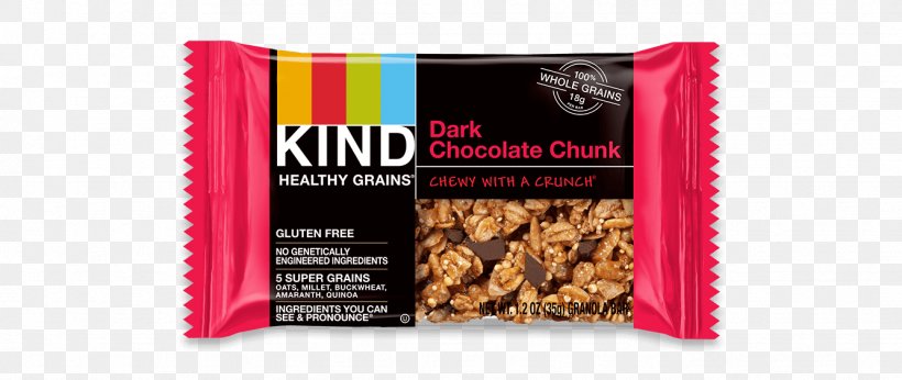 Kind Cereal Whole Grain Granola Dark Chocolate, PNG, 1334x564px, Kind, Bar, Brand, Candy, Cereal Download Free