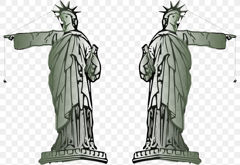 Statue Of Liberty Drawing Clip Art, PNG, 800x564px, Statue Of Liberty, Artwork, Cartoon, Drawing, Eiffel Tower Download Free