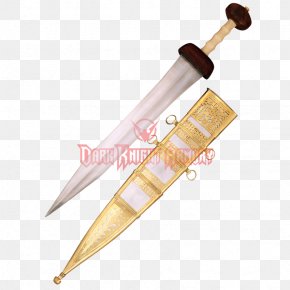 Mainz Gladius - Ancient Rome Roman Republic Roman Legion Bowie Knife Soldier PNG