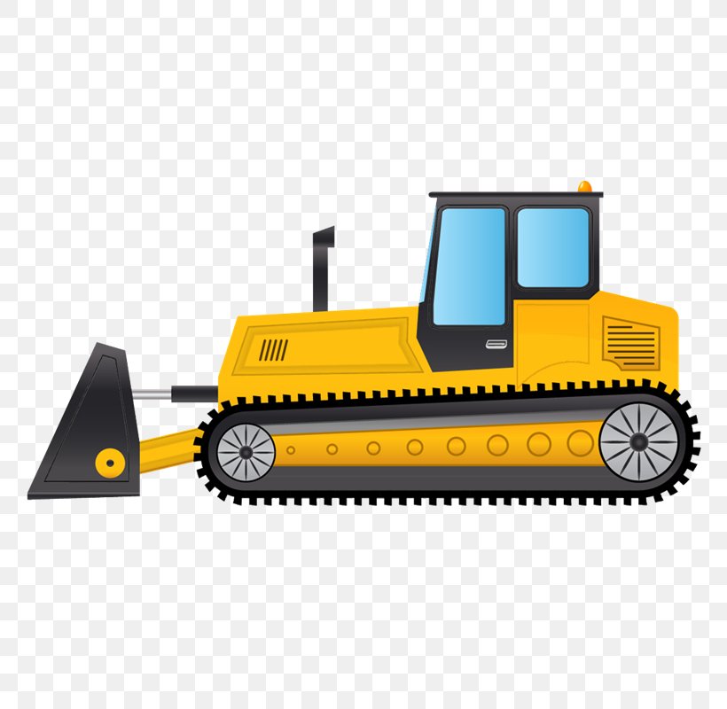 Bulldozer Caterpillar Inc. Clip Art Openclipart Heavy Machinery, PNG, 800x800px, Bulldozer, Caterpillar Inc, Construction, Construction Equipment, Excavator Download Free