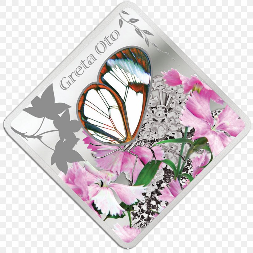 Glasswing Butterfly Butterflies And Moths Coin Frånsida Animal, PNG, 1400x1400px, Glasswing Butterfly, Animal, Butterflies And Moths, Butterfly, Coin Download Free
