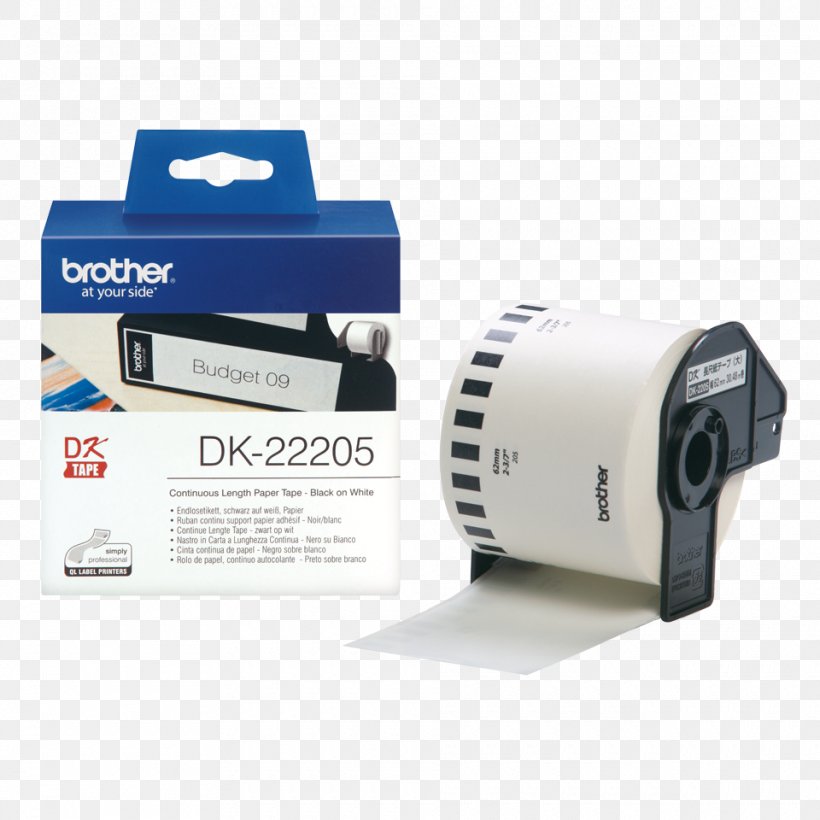 Paper Adhesive Tape Label Printer Brother Industries, PNG, 960x960px, Paper, Adhesive Tape, Brother Industries, Brother Ptouch, Continuous Stationery Download Free