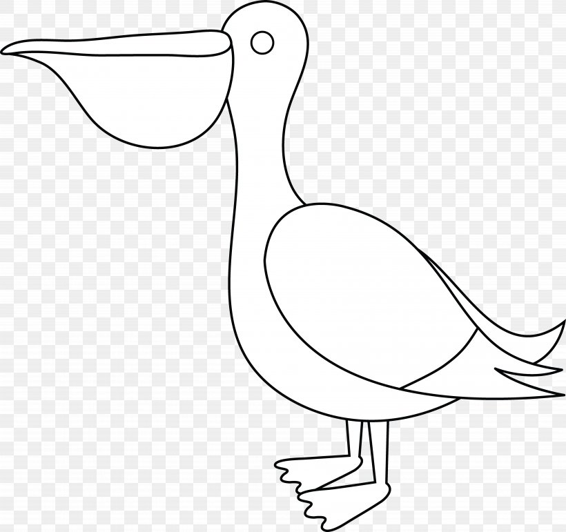 Pelican Drawing Clip Art, PNG, 6917x6507px, Pelican, Area, Artwork, Beak,  Bird Download Free