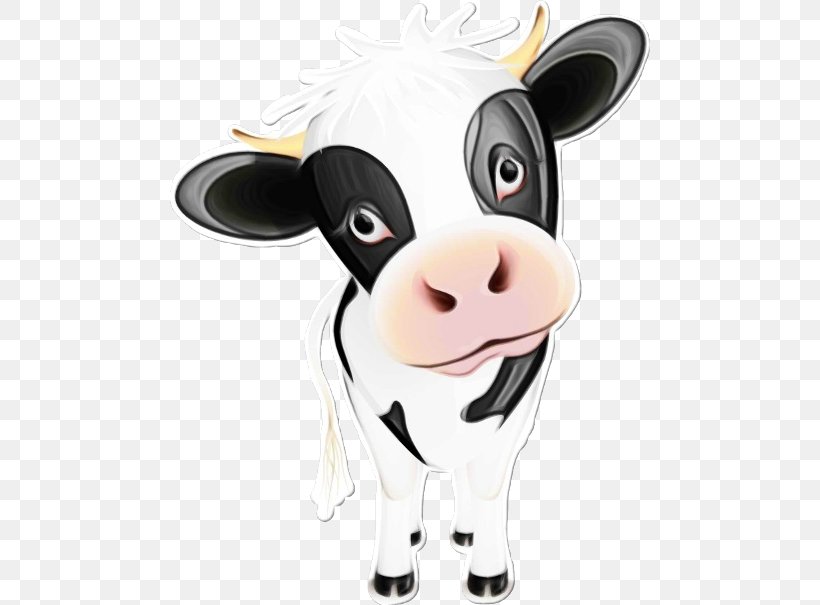 Cartoon Nose Bovine Dairy Cow Snout, PNG, 480x605px, Watercolor, Animated Cartoon, Animation, Bovine, Cartoon Download Free