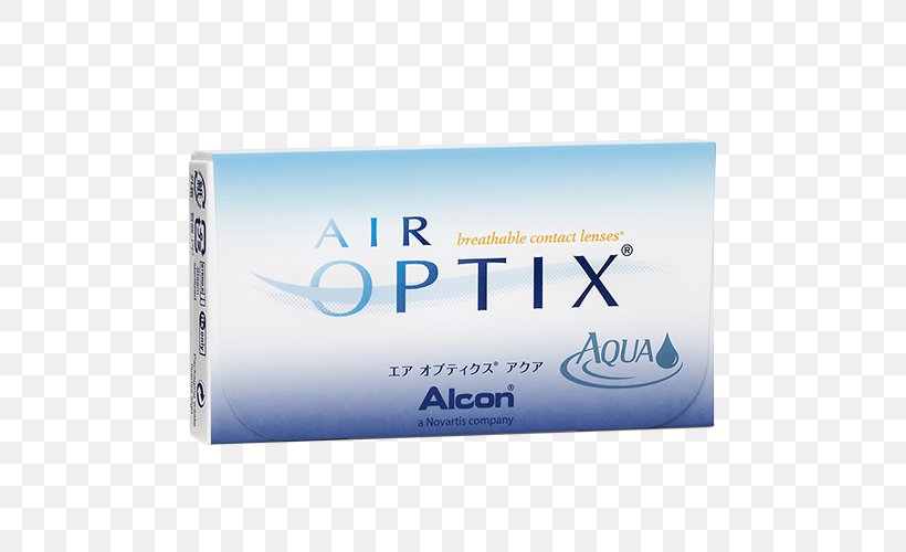 O2 Optix Contact Lenses Air Optix Aqua Multifocal Air Optix NIGHT & DAY AQUA, PNG, 500x500px, O2 Optix, Acuvue, Alcon, Brand, Ciba Vision Download Free