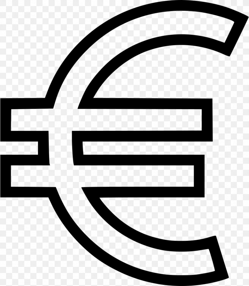Euro Sign Currency Symbol, PNG, 852x980px, Euro Sign, Character, Coloring Book, Currency, Currency Symbol Download Free