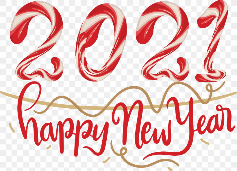 2021 New Year Happy New Year, PNG, 3000x2166px, 2021 New Year, Calligraphy, Happy New Year, Logo, M Download Free
