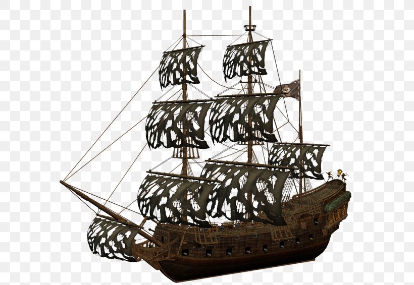Brigantine Piracy Jack Sparrow Galleon Ship, PNG, 600x565px, Brigantine, Baltimore Clipper, Barque, Boat, Bomb Vessel Download Free