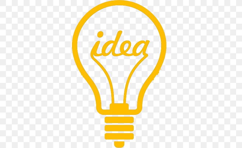 Incandescent Light Bulb Clip Art, PNG, 500x500px, Light, Area, Brand, Creative Market, Creativity Download Free