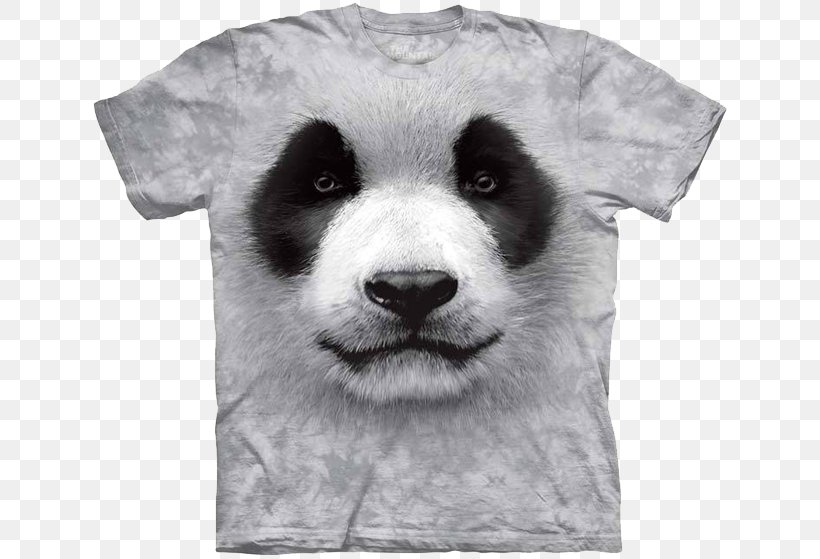 T-shirt Giant Panda Clothing Amazon.com, PNG, 640x559px, Tshirt, Amazoncom, Carnivoran, Child, Clothing Download Free