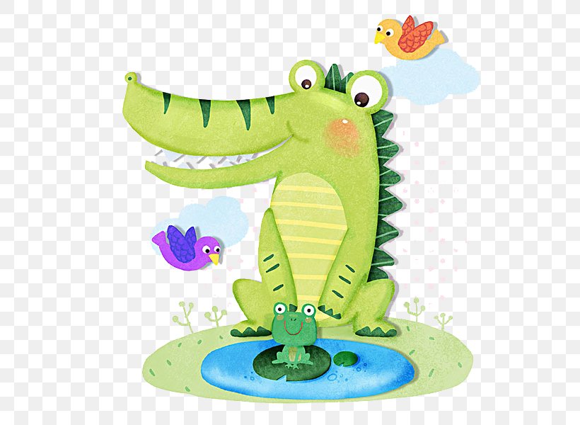 The Crocodile Cartoon, PNG, 600x600px, Crocodile, Amphibian, Cartoon, Crocodiles, Drawing Download Free