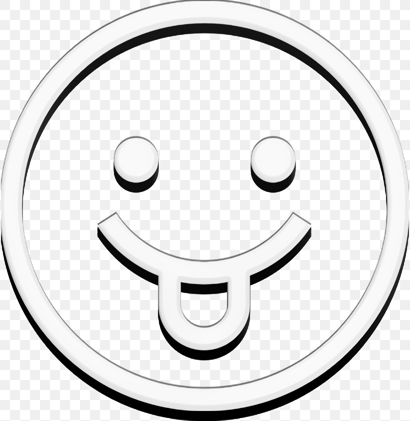 Emoji Icon Tongue Icon Emoji Icon Icon, PNG, 816x842px, Emoji Icon, Black, Black And White, Emoji Icon Icon, Emoticon Download Free