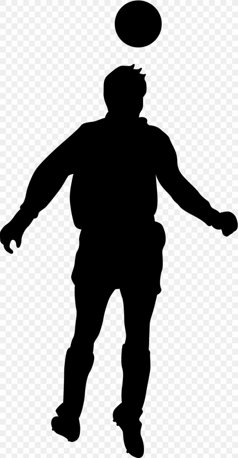 Football Player Wall Decal Silhouette, PNG, 850x1633px, Football, Black, Black And White, Decal, Football Player Download Free