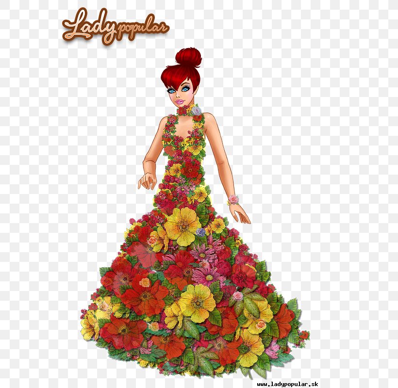 Lady Popular Floral Design Cut Flowers Dress, PNG, 600x800px, Watercolor, Cartoon, Flower, Frame, Heart Download Free