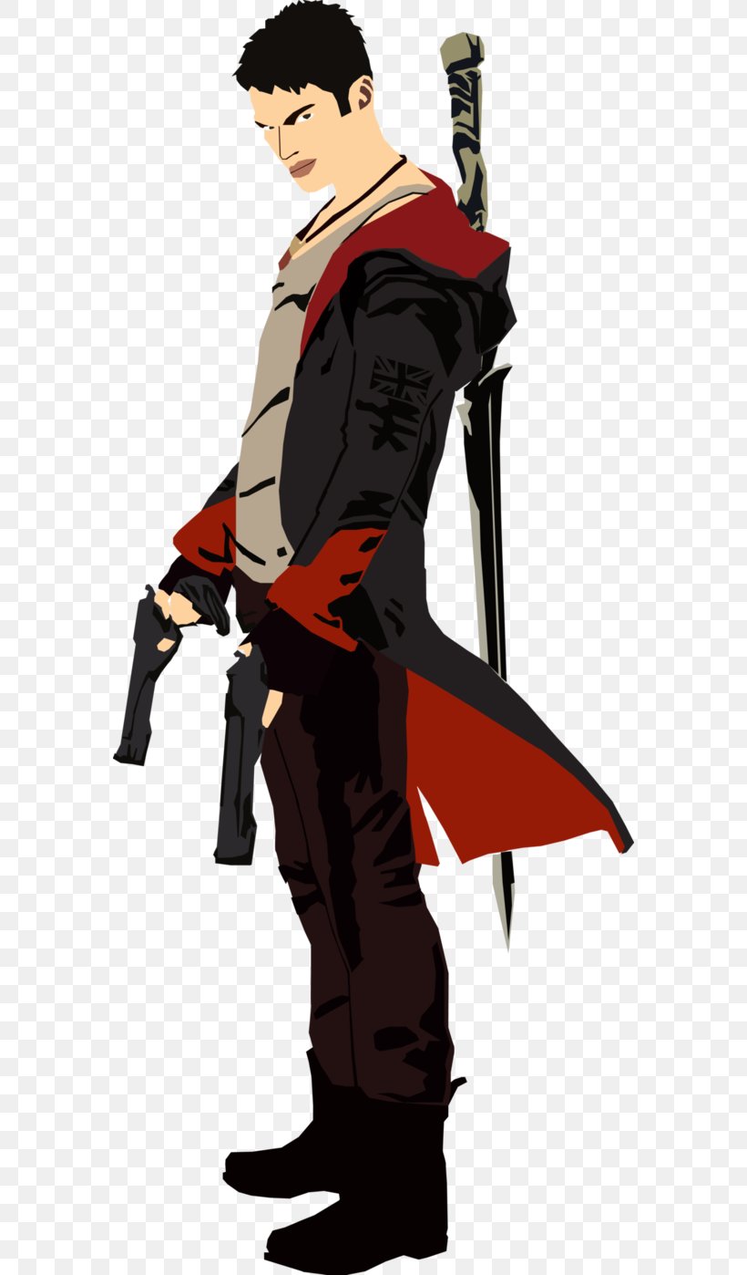 DmC: Devil May Cry Devil May Cry 3: Dante's Awakening Resident Evil: Revelations Xbox 360, PNG, 572x1398px, Dmc Devil May Cry, Capcom, Character, Cold Weapon, Costume Download Free