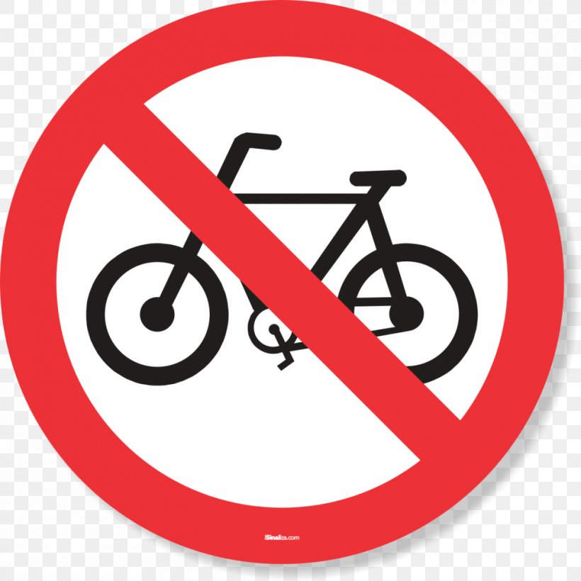 Traffic Sign Bicycle Cycling Motorcycle, PNG, 1000x1000px, Traffic Sign, Area, Bicycle, Brand, Cycling Download Free